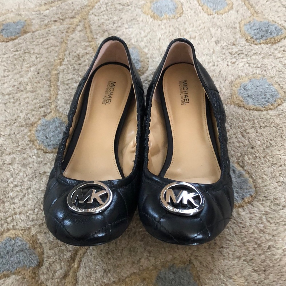Michael Kors Black Flats